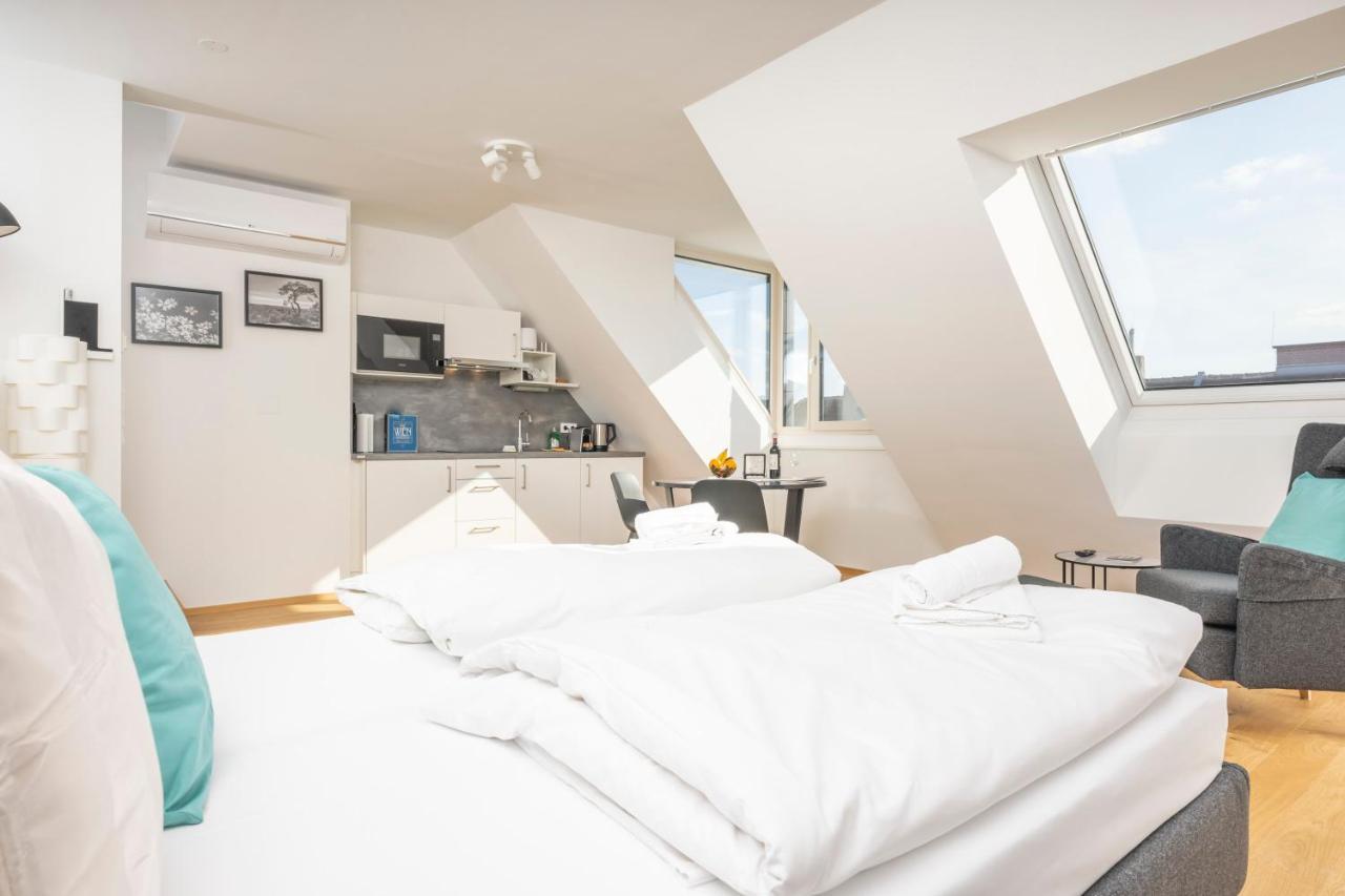 Rooftop Apartments Mit Grosser Terrasse Wien Ngoại thất bức ảnh