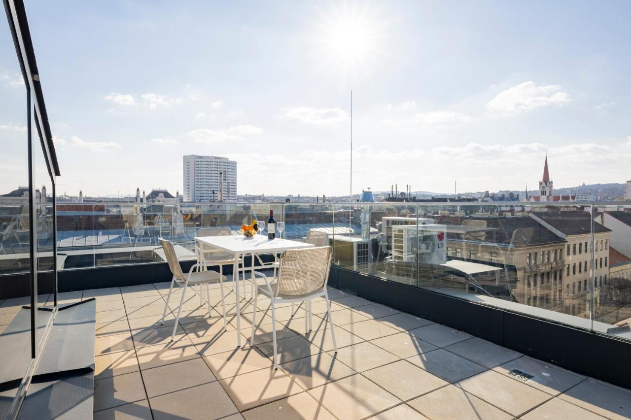 Rooftop Apartments Mit Grosser Terrasse Wien Ngoại thất bức ảnh