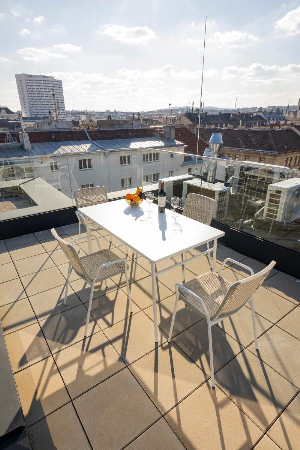 Rooftop Apartments Mit Grosser Terrasse Wien Ngoại thất bức ảnh